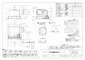 三菱電機 VD-18ZNP13-Z 取扱説明書 施工説明書 納入仕様図 天井埋込形換気扇 納入仕様図1