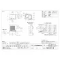 三菱電機 VD-18ZVX7-C 取扱説明書 納入仕様図 天井埋込形換気扇  納入仕様図1