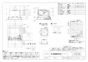 三菱電機 VD-18ZXP13-Z 取扱説明書 施工説明書 納入仕様図 天井埋込形換気扇 納入仕様図1