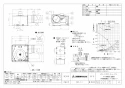 三菱電機 VD-20ZLX13-IN 取扱説明書 施工説明書 納入仕様図 天井埋込形換気扇 納入仕様図1