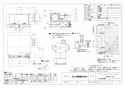 三菱電機 VD-23ZLE13-FPS 取扱説明書 施工説明書 納入仕様図 天井埋込形換気扇 納入仕様図1