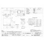 三菱電機 VD-23ZVE7-FP 取扱説明書 商品図面 施工説明書 天井埋込形ダクト用換気扇 商品図面1