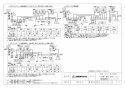 三菱電機 WD-221BZMD5 取扱説明書 施工説明書 納入仕様図 バス乾燥･暖房･換気システム 中間ダクトファン連動 換気機能なし セパレートタイプ 納入仕様図7