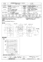 三菱電機 BF-21T4 取扱説明書 納入仕様図 片吸込形シロッコファン ミニタイプ 納入仕様図1