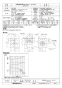 三菱電機 BF-21T5 取扱説明書 施工説明書 納入仕様図 片吸込形シロッコファン ミニタイプ 三相 納入仕様図1