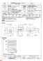 三菱電機 BF-28T3 納入仕様図 片吸込形シロッコファン ミニタイプ 納入仕様図3