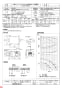 三菱電機 BFS-90TG 納入仕様図 ストレートシロッコファン 天吊埋込タイプ 標準形 納入仕様図3