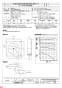 三菱電機 EF-30UBSQ 納入仕様図 産業用有圧換気扇 機器冷却用 排気専用給気形 納入仕様図1