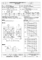 三菱電機 EWF-30BTA2  取扱説明書 施工説明書 納入仕様図 産業用有圧換気扇 低騒音形排気専用 三相 納入仕様図1