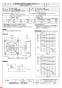 三菱電機 EWF-35CTA-Q 納入仕様図 産業用有圧換気扇 低騒音形三相 納入仕様図1