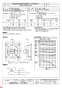 三菱電機 EWF-35CTA40A 納入仕様図 産業用有圧換気扇 低騒音形三相 納入仕様図1