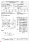 三菱電機 EWF-35CTA40A 納入仕様図 産業用有圧換気扇 低騒音形三相 納入仕様図3