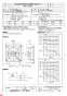 三菱電機 EWF-35CTA 納入仕様図 産業用有圧換気扇 低騒音形三相 納入仕様図1