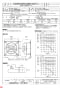 三菱電機 EWF-35DTA-Q 納入仕様図 産業用有圧換気扇 低騒音形三相 納入仕様図3