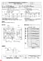 三菱電機 EWF-40DTA40A 納入仕様図 産業用有圧換気扇 低騒音形三相 納入仕様図3