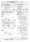 三菱電機 EWF-40DTA 納入仕様図 産業用有圧換気扇 低騒音形三相 納入仕様図1