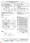 三菱電機 EWF-40ETA40A 納入仕様図 産業用有圧換気扇 低騒音形三相 納入仕様図1