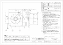 三菱電機 EX-20EMP8 取扱説明書 施工説明書 納入仕様図 標準換気扇 メタルコンパック ワンタッチフィルター 再生形 電気式 納入仕様図1