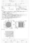 三菱電機 FU-105KPSFS 取扱説明書 施工説明書 納入仕様図 有圧換気扇用フィルターユニット 納入仕様図1