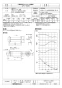 三菱電機 JFU-30SA 施工説明書 納入仕様図 斜流ダクトファン 消音形 納入仕様図1