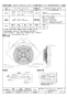 三菱電機 KH-DCR100ETFG-G 取扱説明書 納入仕様図 農事用送風機 丸形タイプ＜ＤＣブラシレスモータ搭載＞ 納入仕様図1