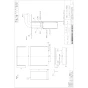 三菱電機 P-1030KP 商品図面 施工説明書 化粧幕板 商品図面1