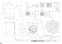 三菱電機 P-13HLA3 納入仕様図 排気／副吸込アタッチメント 納入仕様図1