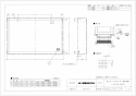 三菱電機 P-25KSD2 取扱説明書 施工説明書 納入仕様図 ウェザーカバー用防虫網 ステンレス製 納入仕様図1