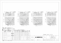 三菱電機 P-395GB3-FP ダクト用換気扇専用グリル 納入仕様図 ダクト用換気扇専用グリル 納入仕様図2