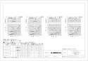 三菱電機 P-395GB3-J 納入仕様図 ダクト用換気扇専用十字格子グリル 納入仕様図2