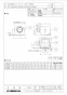 三菱電機 PZ-N10FGP3 取扱説明書 施工説明書 納入仕様図 給排気グリル プラスチック製 消音形 納入仕様図1