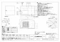 三菱電機 V-05P3-S 取扱説明書 納入仕様図 小口径ﾄｲﾚ用排気ﾌｧﾝ 納入仕様図1