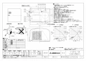 三菱電機 V-05PD3-SW 取扱説明書 納入仕様図 小口径ﾄｲﾚ用排気ﾌｧﾝ 納入仕様図1