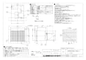 三菱電機 V-10B5 商品図面 サニタリー(浴室用) 換気扇 商品図面2