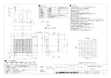 三菱電機 V-13BS6 商品図面 サニタリー(浴室用) 換気扇 商品図面1