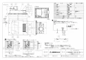 三菱電機 V-141BZ5 取扱説明書 施工説明書 納入仕様図 バス乾燥・暖房・換気システム（1部屋換気用） 納入仕様図1