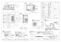 三菱電機 V-142BZLT5 取扱説明書 施工説明書 納入仕様図 バス乾燥・暖房・換気システム 24時間換気機能付（2部屋換気用） 納入仕様図1