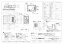 三菱電機 V-143BZLT5 取扱説明書 施工説明書 納入仕様図 バス乾燥・暖房・換気システム 24時間換気機能付（3部屋換気用） 納入仕様図1