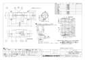 三菱電機 V-150CPL 商品図面 ｶｳﾝﾀｰｱﾛｰﾌｧﾝ 大風量形 標準仕様 商品図面3