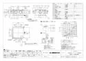 三菱電機 V-18MSX3 商品図面 中間取付形ダクトファン 4～6分岐タイプ 商品図面1