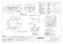 三菱電機 V-18MSX3 商品図面 中間取付形ダクトファン 4～6分岐タイプ 商品図面3