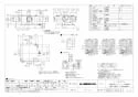 三菱電機 V-18ZMC6 商品図面 ダクト用換気扇サニタリー用 商品図面1