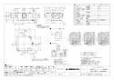 三菱電機 V-18ZMPC6 商品図面 ダクト用換気扇サニタリー用 商品図面1