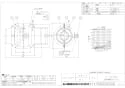 三菱電機 V-19ZMT2 商品図面 中間取付形ダクトファン 商品図面1