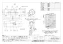 三菱電機 V-200CPL 商品図面 ｶｳﾝﾀｰｱﾛｰﾌｧﾝ 低騒音形 断熱仕様 商品図面1