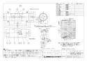 三菱電機 V-200CPL-D 商品図面 ｶｳﾝﾀｰｱﾛｰﾌｧﾝ 低騒音形 断熱仕様 商品図面3