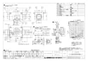 三菱電機 V-20ZM5 商品図面 中間取付形ダクトファン 商品図面1