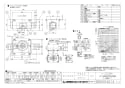 三菱電機 V-23ZMK2 商品図面 中間取付形ダクトファン 商品図面1