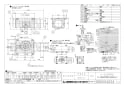 三菱電機 V-25ZMSQ2 商品図面 中間取付形ダクトファン 商品図面1