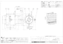 三菱電機 V-26ZMT2 商品図面 中間取付形ダクトファン 商品図面1